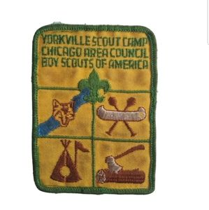 Yorkville Scout Camp Chicago Area Council Boy Scouts of America patch BY